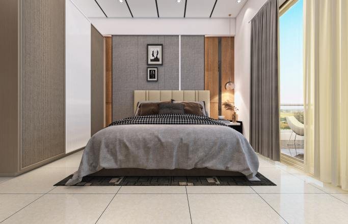 Shantivan — Walkway & seating nook