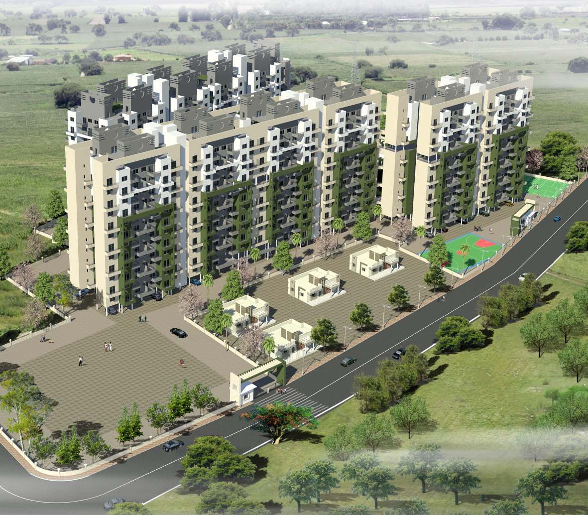 Sai Exotique — 1 & 2 BHK Apartments in Patil Nagar, Near International Sant Peeth, Chikhali