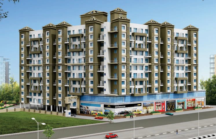 Sairaj Heights — 2 BHK + Commercial & Office Space in Mumbai-Bangalore Highway, Wakad Annexe / Punavale